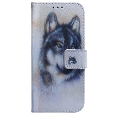 Coloured Drawing Flip Leather Phone Case, For Tecno Pova 6 Neo, For Tecno Pova 6 Pro / Pova 6