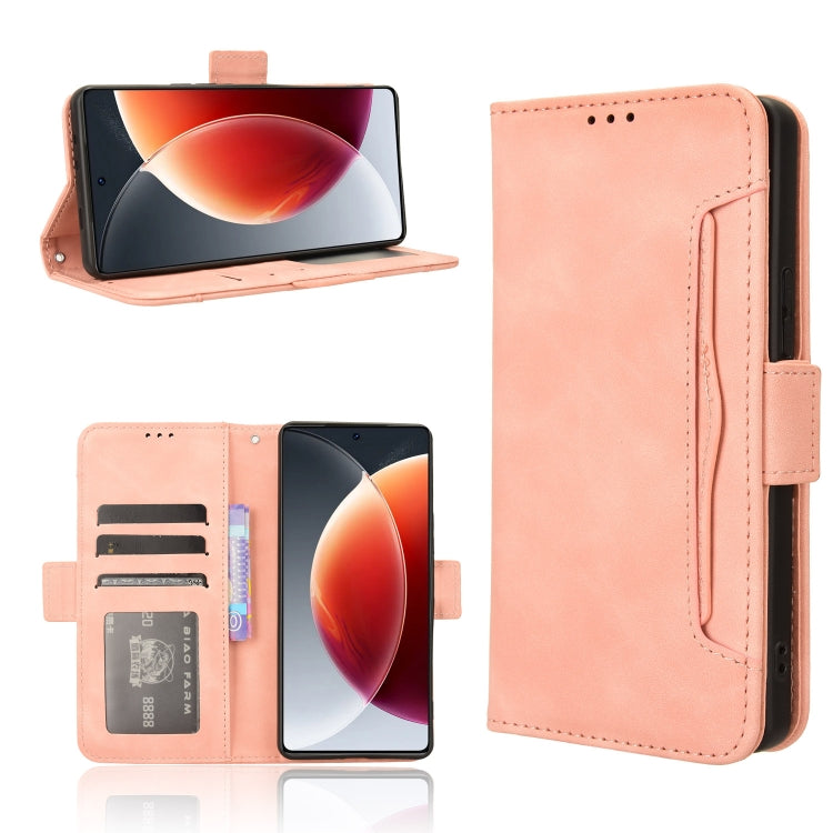 Skin Feel Calf Texture Card Slots Leather Phone Case, For Tecno Camon 30 Pro 5G, For Tecno Camon 30 5G / 4G, For Tecno Pova 6 Pro 5G, For Tecno Spark 20 Pro+ 4G KJ7