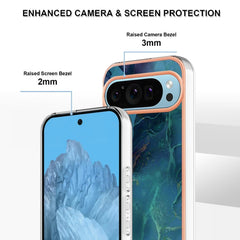 Electroplating Marble Dual-side IMD Phone Case, For Google Pixel 9 Pro XL, For Google Pixel 9 / 9 Pro, For Google Pixel 8a, For Google Pixel 8 Pro
