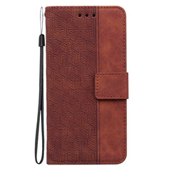 Geometric Embossed Leather Phone Case, For Infinix Note 40 4G, For Infinix Hot 40 / 40 Pro, For Infinix Smart 7 India / 7 Plus, For Infinix Smart 7 HD