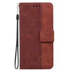 Geometric Embossed Leather Phone Case, For Infinix Hot 50 Pro+ 4G, For Infinix Hot 50 4G, For Infinix Hot 50 5G, For Infinix Zero 40 4G / 5G