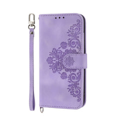 Skin Feel Flowers Embossed Wallet Leather Phone Case, For Honor 90 Pro 5G, For Honor 90 5G, For Honor X50i, For Honor X40i 5G / Play7T Pro
