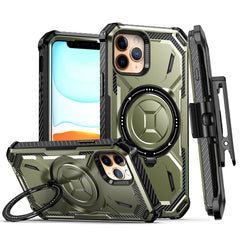 Armor Series Holder Phone Case with Back Clip, For iPhone 14 Pro Max, For iPhone 14 Pro, For iPhone 14, For iPhone 14 Plus
