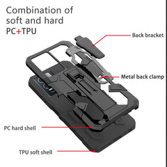 Armor Warrior Shockproof PC + TPU Phone Case, For Infinix Smart 7
