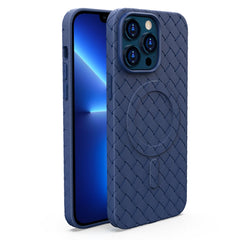 Woven Pattern MagSafe Magnetic Cooling Phone Case, For iPhone 13 Pro, For iPhone 13