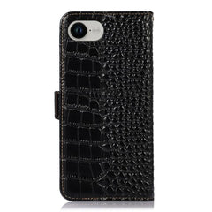 Crocodile Top Layer Cowhide Leather Phone Case, For iPhone 16e / 17e, For iPhone 17 Pro Max, For iPhone 17 Pro, For iPhone 17, For iPhone Air, For iPhone 16 Pro Max