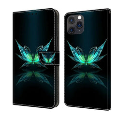 Crystal 3D Shockproof Protective Leather Phone Case, For iPhone 11 Pro Max