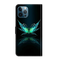 Crystal 3D Shockproof Protective Leather Phone Case, For iPhone 12 Pro Max / 13 Pro Max