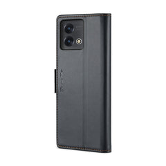 CaseMe 023 Butterfly Buckle Litchi Texture RFID Anti-theft Leather Phone Case, For Motorola Moto G Stylus 5G 2023