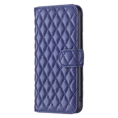 Diamond Lattice Wallet Flip Leather Phone Case, For iPhone 16, For iPhone 15 Pro Max, For iPhone 15 Pro, For iPhone 15 Plus