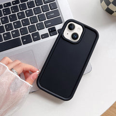Shockproof Frame Frosted TPU Phone Case, For iPhone 14 Plus, For iPhone 14, For iPhone 14 Pro, For iPhone 14 Pro Max