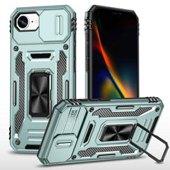 Armor PC + TPU Camera Shield Phone Case, For iPhone 17e / 16e, For iPhone 17 Pro Max, For iPhone 17 Pro