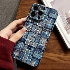 Painted Pattern Precise Hole PC Phone Case, For iPhone 14 Pro