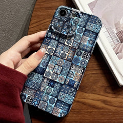 Painted Pattern Precise Hole PC Phone Case, For iPhone SE 2022 / 2020 / 8 / 7