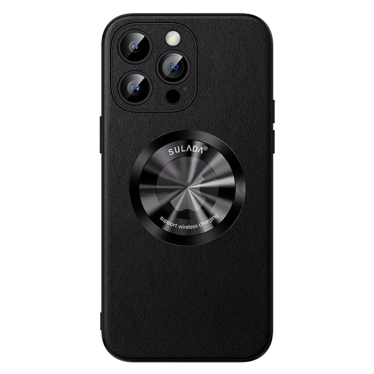 SULADA Microfiber Leather MagSafe Magnetic Phone Case, For iPhone 13 Pro, For iPhone 13, For iPhone 12