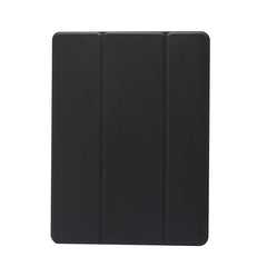 3-folding Electric Pressed Skin Texture Horizontal Flip Shockproof Transparent TPU + PU Leather Case with Holder & Pen Slot & Sleep / Wake-up Function, For iPad Air (2019)/Pro 10.5 (2017), For iPad mini (2019) / mini 4, For iPad Pro 11 inch (2020)