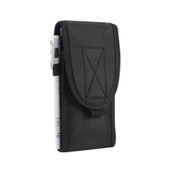 Multifunctional Universal Vertical Nylon Fabric Waist Bag Tactical Belt Bag, For 6.7 inch and Below Phones