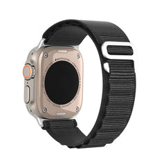 DUX DUCIS GS Series Nylon Loop Watch Band, For Apple Watch SE 2023 44mm, For Apple Watch Ultra 49mm, For Apple Watch SE 2023 40mm, For Apple Watch Ultra 2 49mm, For Apple Watch Series 9 45mm, For Apple Watch SE 2022 40mm