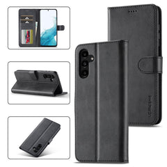 LC.IMEEKE Calf Texture Leather Phone Case, For Samsung Galaxy S23 FE 5G, For Samsung Galaxy A55 5G, For Samsung Galaxy S24+ 5G, For Samsung Galaxy S24 5G
