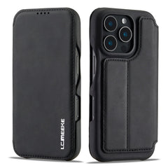 LC.IMEEKE Hon Ancient Series Flip Leather Phone Case, For iPhone 16 Pro Max, For iPhone 16 Pro, For iPhone 16 Plus, For iPhone 16