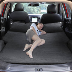 Universal Car Suede Sleeping Mat Mattress Off-road SUV Trunk Travel Inflatable Mattress Air Bed, 180 x 130 x 102cm