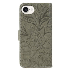 Lace Flower Embossing Flip Leather Phone Case, For iPhone 17e / 16e, For iPhone 17 Pro Max, For iPhone 17 Pro, For iPhone 17