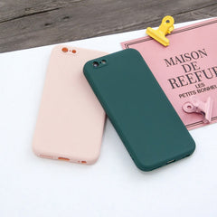 Magic Cube Frosted Silicone Shockproof Full Coverage Protective Case, For iPhone 7 & 8