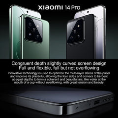 Xiaomi 14 Pro,  6.73 inch Xiaomi HyperOS Snapdragon 8 Gen 3 Octa Core 4nm up to 3.3GHz, NFC, Network: 5G, 16GB+1TB