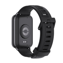 Mijobs Flat Hole Breathable Silicone Watch Band, For Redmi Watch 6 / 5 / Xiaomi Band 9 Pro