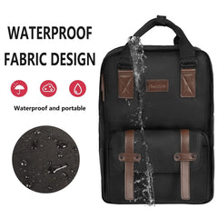 Cwatcun D78 Camera Laptop Backpack Bag, With Detachable Insert Camera Case