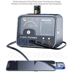 Mechanic Thor Power Intelligent DC Regulated Diagnostic Supply Power with Expansion Interface, US, EU