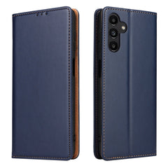 Fierre Shann PU Genuine Leather Texture Phone Case, For Samsung Galaxy A15 5G, For Samsung Galaxy A55 5G, For Samsung Galaxy A35 5G, For Samsung Galaxy S24 Ultra 5G, For Samsung Galaxy S24+ 5G, For Samsung Galaxy S24 5G