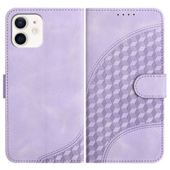 YX0060 Elephant Head Embossed Phone Leather Case with Lanyard, For iPhone 12 mini, For iPhone 11 Pro Max, For iPhone 11