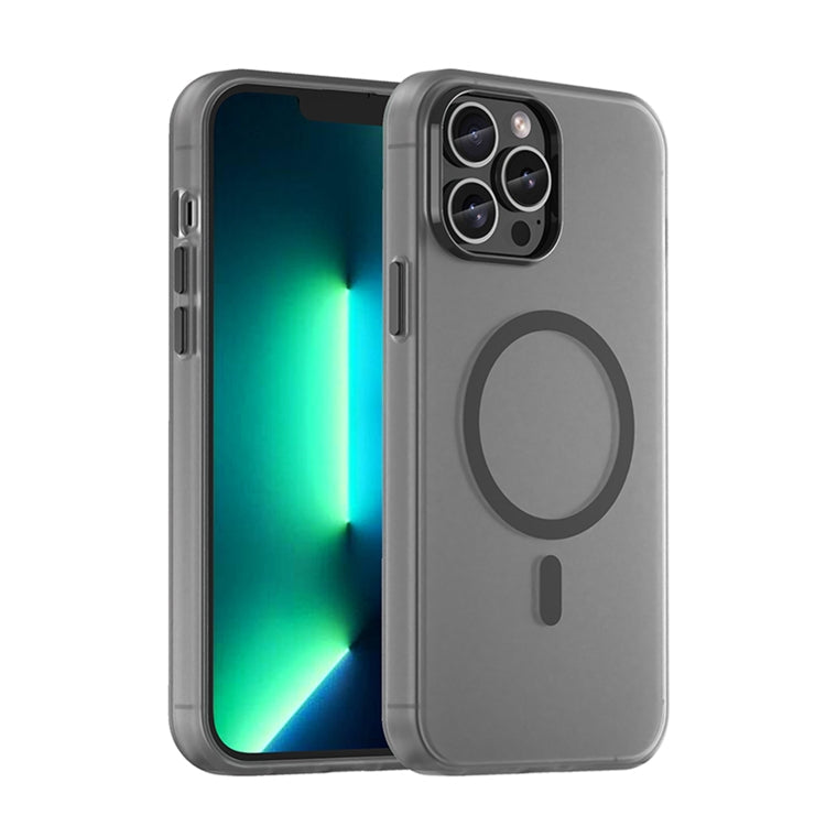 MagSafe Frosted Translucent TPU + PC Full Coverage Phone Case, For iPhone 13 Pro Max, For iPhone 13 Pro