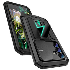 R-JUST Sliding Camera Life Waterproof Holder Phone Case, For Samsung Galaxy S26+ 5G, For Samsung Galaxy S26 Ultra 5G, For Samsung Galaxy S26 5G, For Samsung Galaxy S25 Edge 5G, For Samsung Galaxy S25 5G, For Samsung Galaxy S25+ 5G