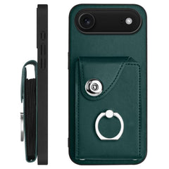 Organ Card Bag Ring Holder Phone Case with Long Lanyard, For iPhone Air, For iPhone 16 Pro Max, For iPhone 16 Pro, For iPhone 16 Plus