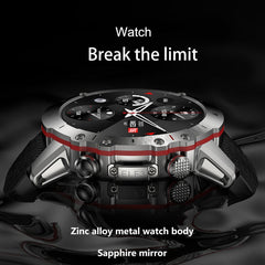 ELF3 1.39 inch TFT Round Screen Outdoor Silicone Strap Smart Watch Supports Blood Oxygen Monitoring
