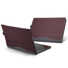 Leather Laptop Shockproof Protective Case, For HP Pavilion Laptop 14-ec / 14z-ec, For HP Pavilion X360 Laptop 14t-ek / 14-ek, For HP Pavilion X360 Convertible 14-dy, For HP Pavilion Plus Laptop 14-eh / 14t-eh, For HP EliteBook 845 / 840 14 inch G11    ...