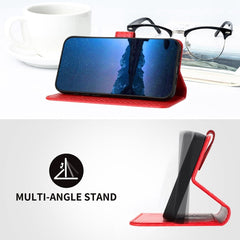 YX0070 Carbon Fiber Buckle Leather Phone Case with Lanyard, For iPhone 13 mini, For iPhone 12 / 12 Pro, For iPhone 12 Pro Max