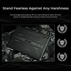 HOTWAV Tab R7 Rugged Tablet, 10.1 inch Android 13 Unisoc Tiger T606 Octa Core 4G Network, Global Version with Google Play, Tab R7
