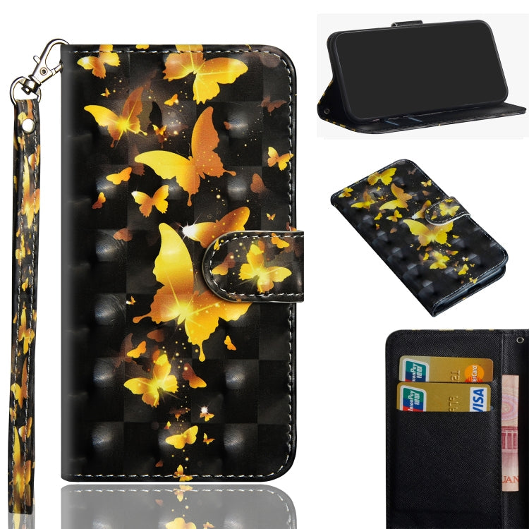 3D Painting Pattern Horizontal Flip TPU + PU Leather Case with Holder & Card Slots & Wallet, For Nokia 5.3, For Samsung Galaxy Note 20