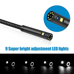 F280 1080P IP68 Waterproof Dual Camera WiFi Digital Endoscope, 1m Snake Tube, 3m Snake Tube, 5m Snake Tube