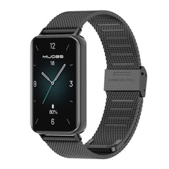 MIJOBS Milan Buckle Stainless Steel Watch Band, For Honor Band 10 / 9