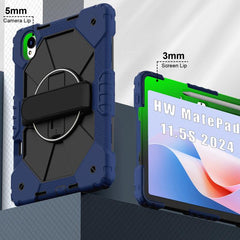Contrast Color Robot Silicone Hybrid PC Tablet Case, For Huawei MatePad 11.5 S