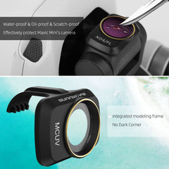 Sunnylife MM-FI9258 For DJI Mavic mini 6 In 1 Drone MCUV+CPL+ND4+ND8+ND16+ND32 Lens Filter, MCUV+CPL+ND4+ND8+ND16+ND32