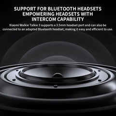 Original Xiaomi IP65 Waterproof UV Dual Band Walkie Talkie 3, Xiaomi Walkie Talkie 3
