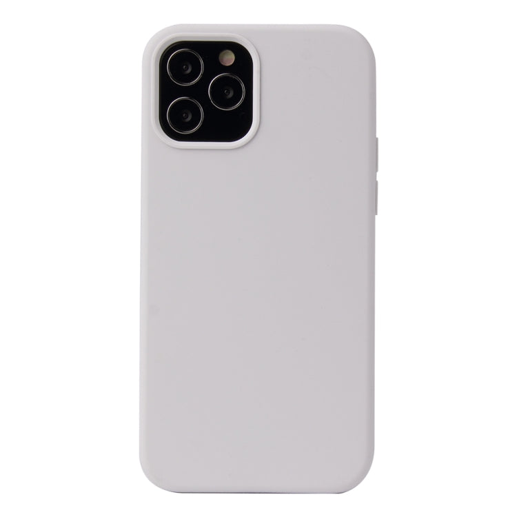 Solid Color Liquid Silicone Shockproof Protective Case, For iPhone 12 mini