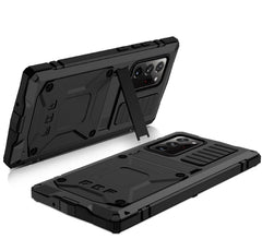 Shockproof Waterproof Dust-proof Metal + Silicone Protective Case with Holder, For Samsung Galaxy Note 20 Ultra, For Samsung Galaxy Note 20
