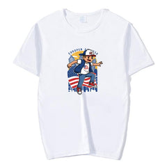 Boy Printed Round Neck Modal Short Sleeve T-shirt Print On Your Demand, POD T-Shirt, S, S, POD T-Shirt, M