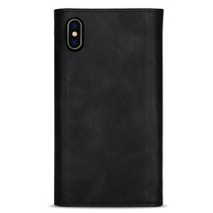 Skin Feel Zipper Horizontal Flip Leather Case with Holder & Card Slots & Photo Frame & Lanyard & Long Rope, For iPhone XR, For iPhone XS Max